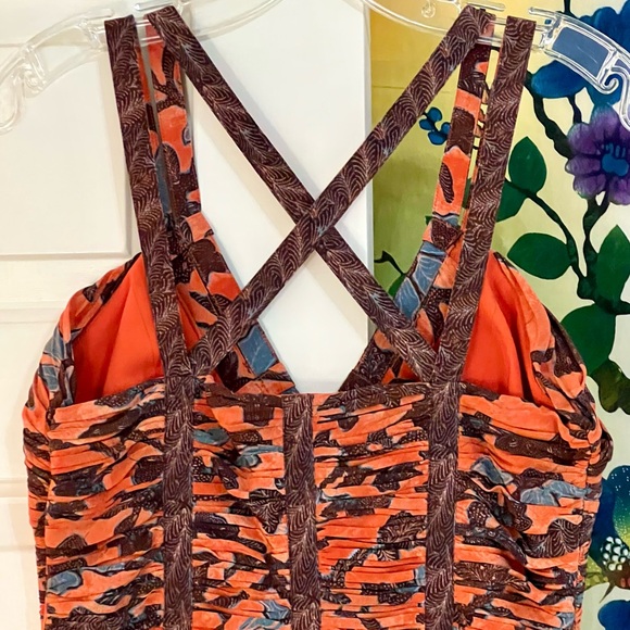 🌺🎉HP🎉🌺 NWT Ulla Johnson Anya Silk Dress Amaryllis - Picture 15 of 16